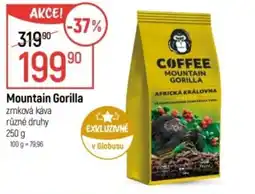 Globus Mountain Gorilla zrnková káva nabídka