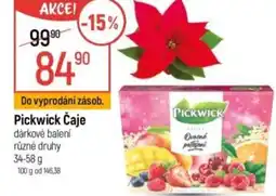 Globus Pickwick Čaje dárkové balení nabídka