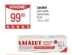 Globus Lacalut zubní pasta nabídka