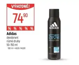 Globus Adidas deodorant nabídka