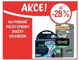 Globus Na vybrané holící strojky značky Wilkinson nabídka