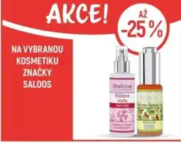 Globus Na vybranou kosmetiku značky Saloos nabídka