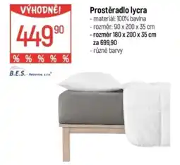 Globus Prostěradlo lycra nabídka