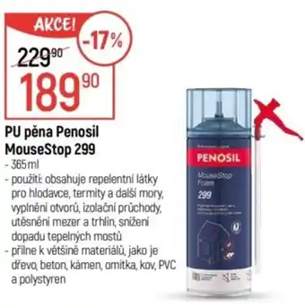 Globus PU pěna Penosil MouseStop 299 nabídka