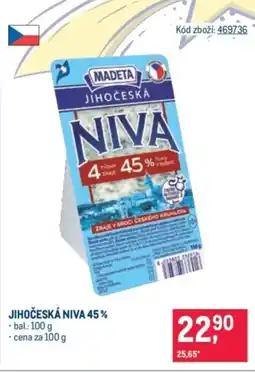 Makro MADETA Jihočeská niva 45% nabídka