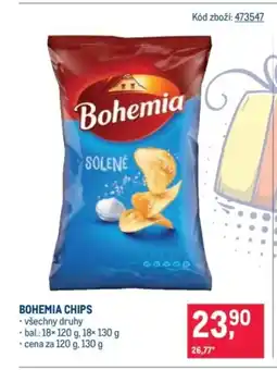 Makro Bohemia chips nabídka