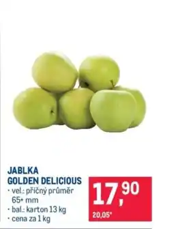 Makro Jablka golden delicious nabídka