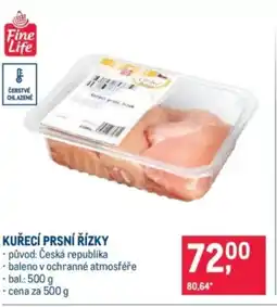 Makro Fine Life Kuřecí prsní řízky nabídka