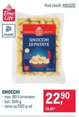 Makro Fine Life Gnocchi nabídka