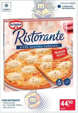 Makro Dr. Oetker Pizza ristorante nabídka
