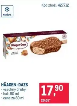 Makro Häagen-Dazs nabídka