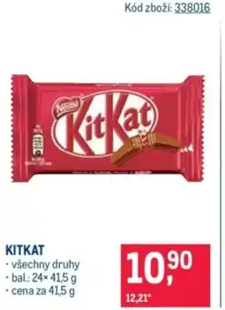 Makro Kitkat nabídka