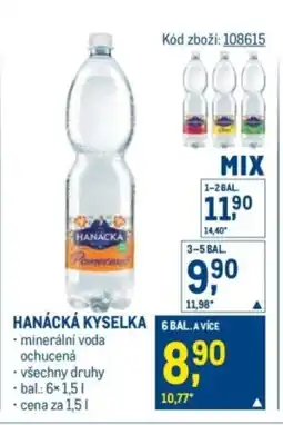Makro Hanácká Kyselka nabídka