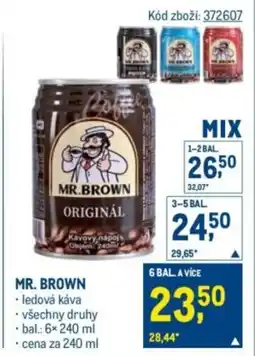 Makro Mr. Brown nabídka