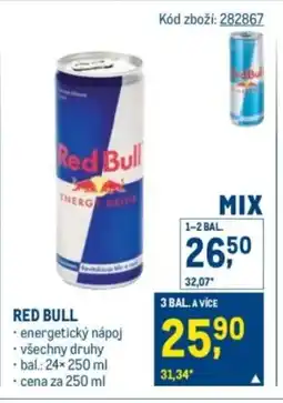 Makro Red Bull nabídka