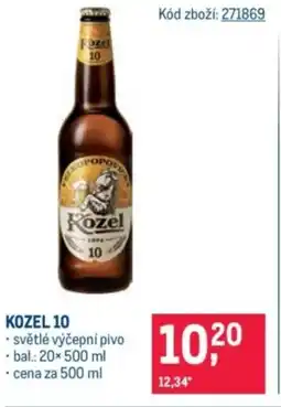 Makro Kozel 10 nabídka
