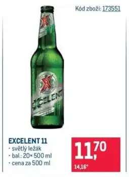 Makro Excelent 11 nabídka