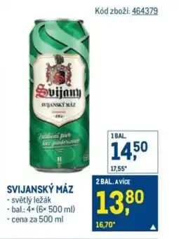 Makro Svijanský Máz nabídka