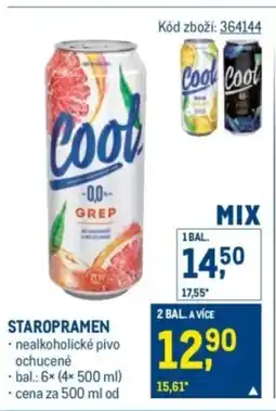 Makro Staropramen nabídka