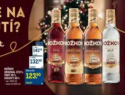 Makro Božkov Originál 37,5%, čert 25%, kávový 30% nabídka