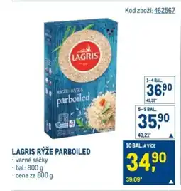 Makro Lagris rýže parboiled nabídka