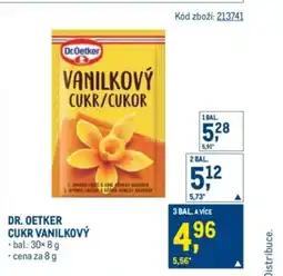 Makro Dr. Oetker Cukr vanilkový nabídka