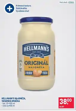 Makro Hellmann's Majonéza, tatarská omáčka nabídka
