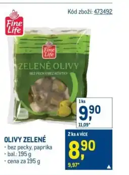 Makro Fine Life Olivy zelené nabídka