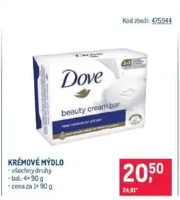 Makro Dove Krémové mýdlo nabídka