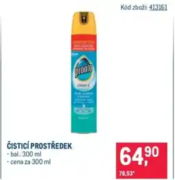Makro Pronto Čisticí prostředek nabídka