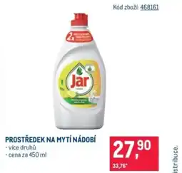 Makro Jar Prostředek na mytí nádobí nabídka