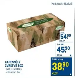 Makro Kapesníky 2vrstvé box nabídka