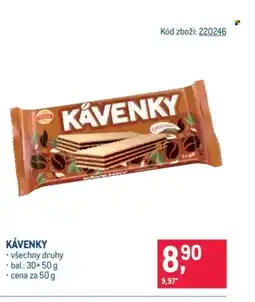 Makro Kávenky nabídka