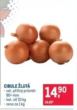 Makro Cibule žlutá nabídka