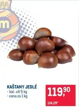 Makro Kaštany jedlé nabídka