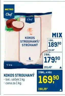 Makro Kokos strouhaný nabídka