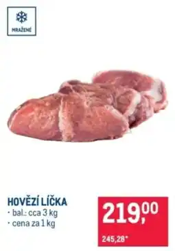 Makro Hovězí líčka nabídka
