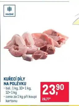 Makro Kuřecí díly na polévku nabídka