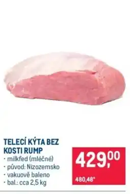 Makro Telecí kýta bez kosti rump nabídka