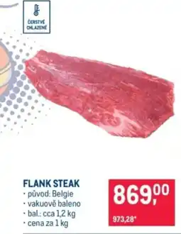Makro Flank steak nabídka