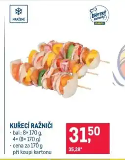 Makro Kuřecí ražniči nabídka