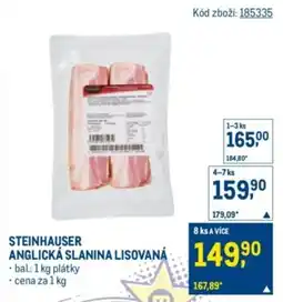 Makro Steinhauser anglická slanina lisovaná nabídka