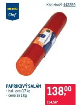 Makro Paprikový salám nabídka