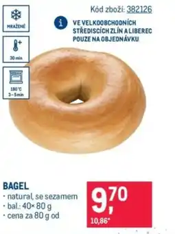 Makro Bagel nabídka