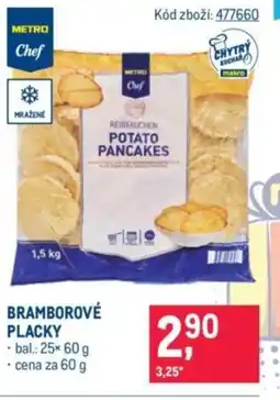 Makro Bramborové placky nabídka