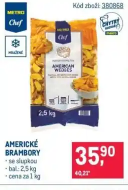 Makro Americké brambory nabídka