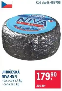 Makro Madeta Jihočeská niva 45% nabídka