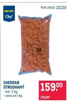 Makro Cheddar strouhaný nabídka