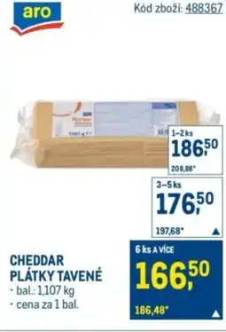 Makro Cheddar plátky tavené nabídka