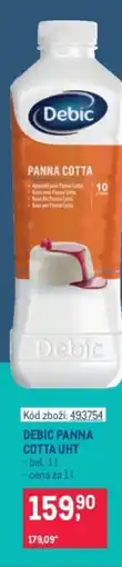 Makro Debic panna cotta uht nabídka